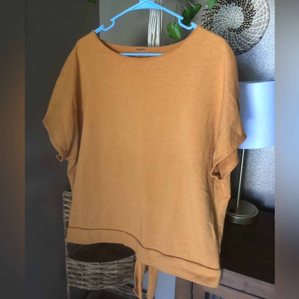 Sonoma Cross-back Sweater Tee